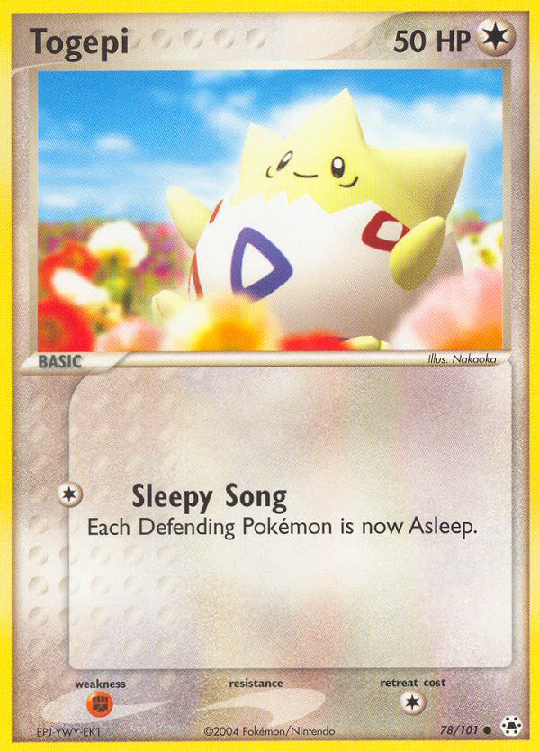 EX Hidden Legends Togepi #78/101