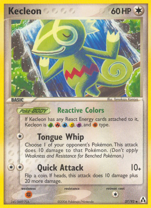 EX Legend Maker Kecleon #37/92