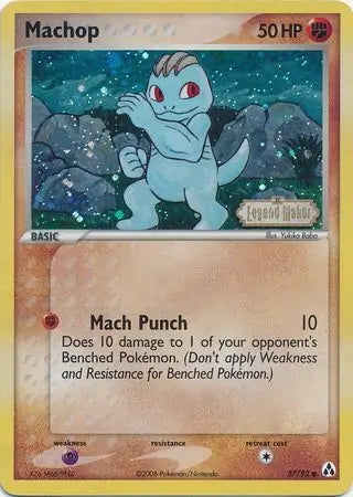 EX Legend Maker Machop #57/92 reverse holo