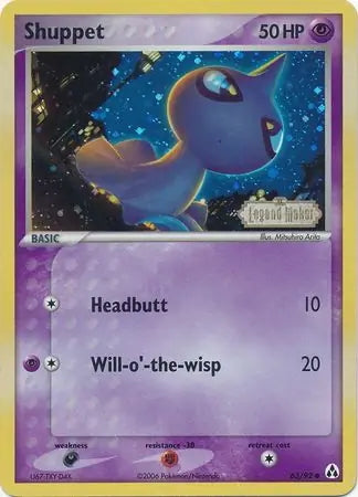 EX Legend Maker Shuppet #63/92 reverse holo
