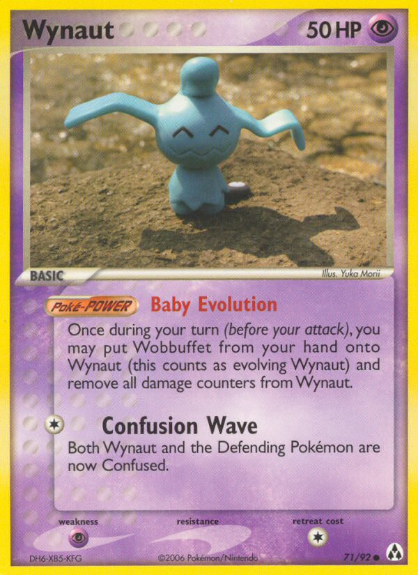 EX Legend Maker Wynaut #71/92