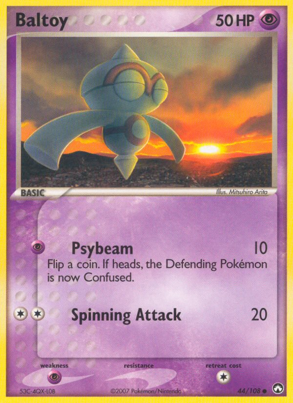 EX Power Keepers Baltoy #44/108