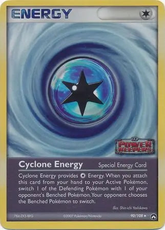 EX Power Keepers Cyclone Energy #90/108 reverse holo