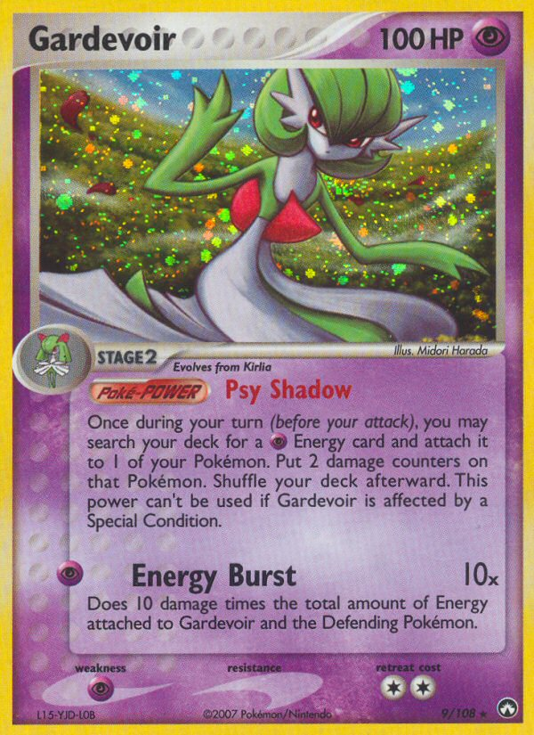 EX Power Keepers Holo Gardevoir #9/108