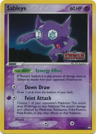 EX Power Keepers Sableye #22/108 reverse holo