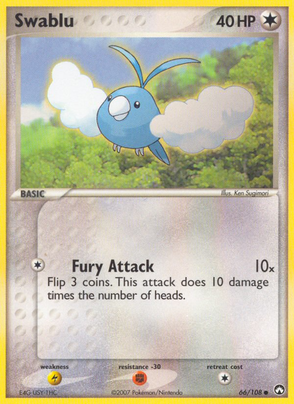 EX Power Keepers Swablu #66/108