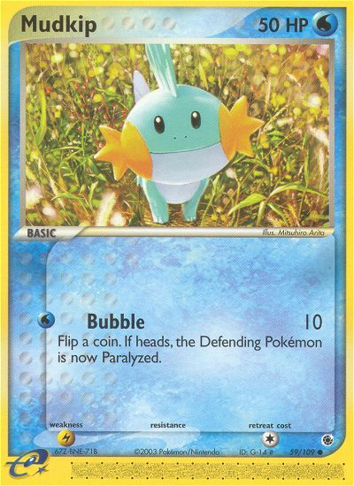 EX Ruby&Sapphire Mudkip #59/109