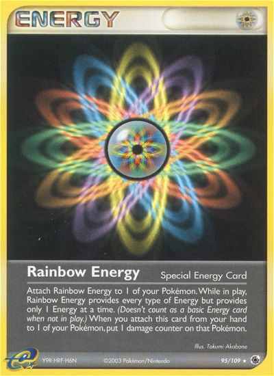EX Ruby&Sapphire Rainbow Energy #95/109