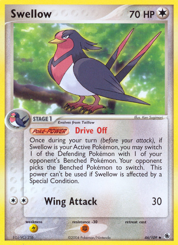 EX Ruby & Sapphire Swellow #46/109 –