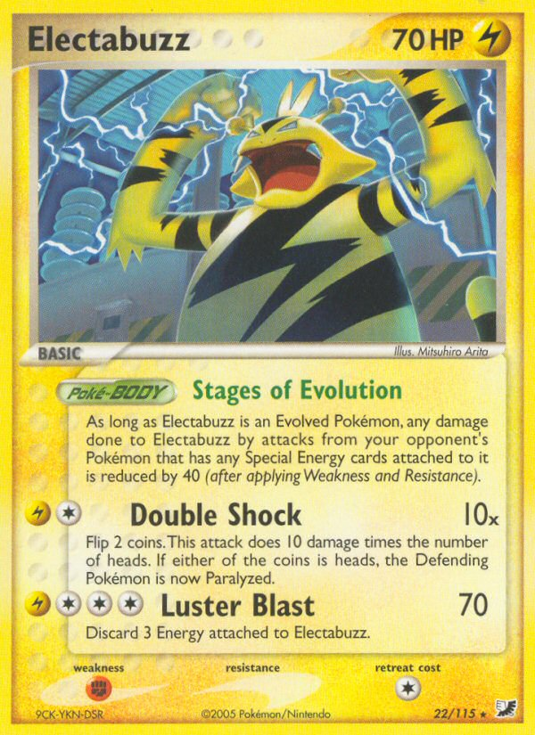 EX Unseen Forces Electabuzz #22/115
