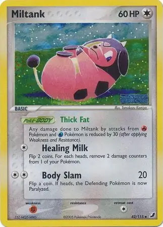 EX Unseen Forces Miltank #42/115 reverse holo