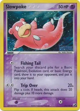 EX Unseen Forces Slowpoke #72/115 reverse holo