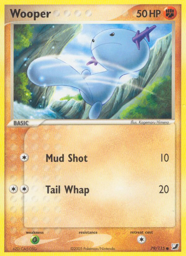 EX Unseen Forces Wooper #79/115