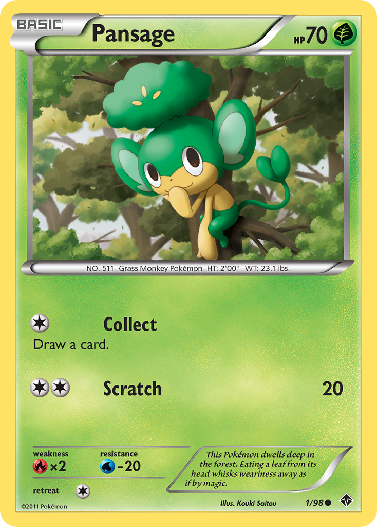 Emerging Powers Pansage #1/98