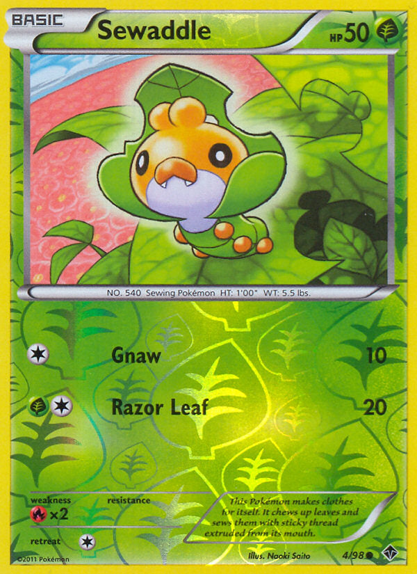 Emerging Powers Sewaddle #4/98 reverse holo –
