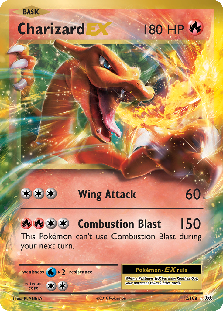 Evolutions Charizard EX #12/108