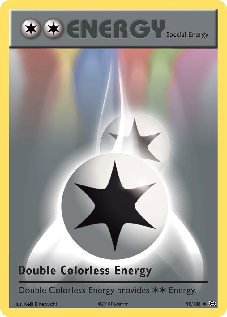 Evolutions Double Colorless Energy #90/108