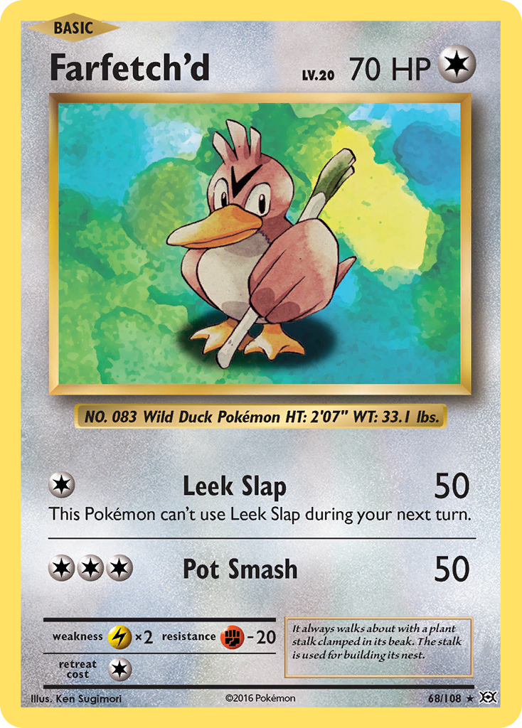 Evolutions Farfetch'd #68/108