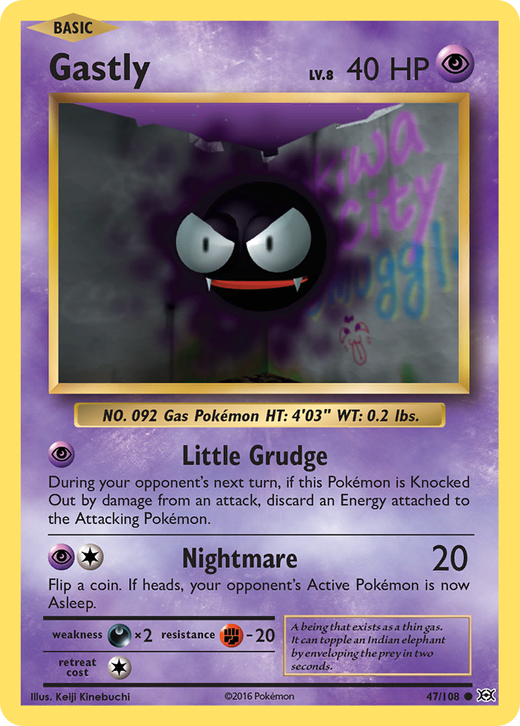 Evolutions Gastly #47/108