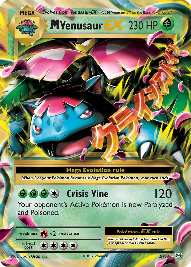 Evolutions M Venusaur EX #2/108