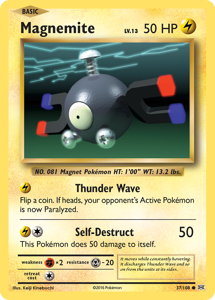Evolutions Magnemite #37/108
