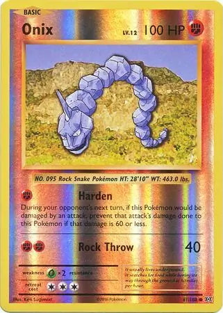 Evolutions Onix #61/108 reverse holo