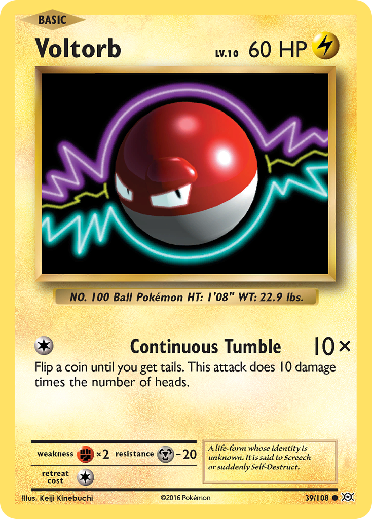Evolutions Voltorb #39/108