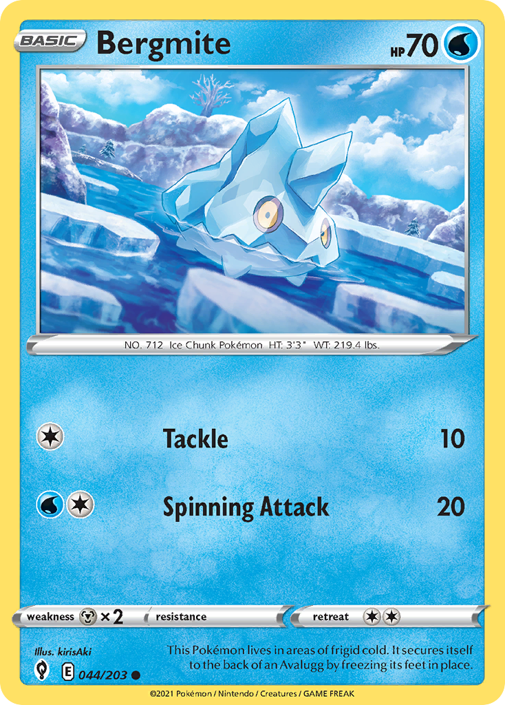 Evolving Skies Bergmite #44/203