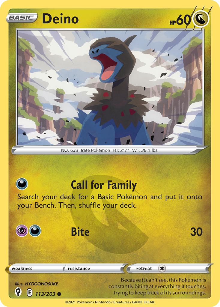 Evolving Skies Deino #113/203