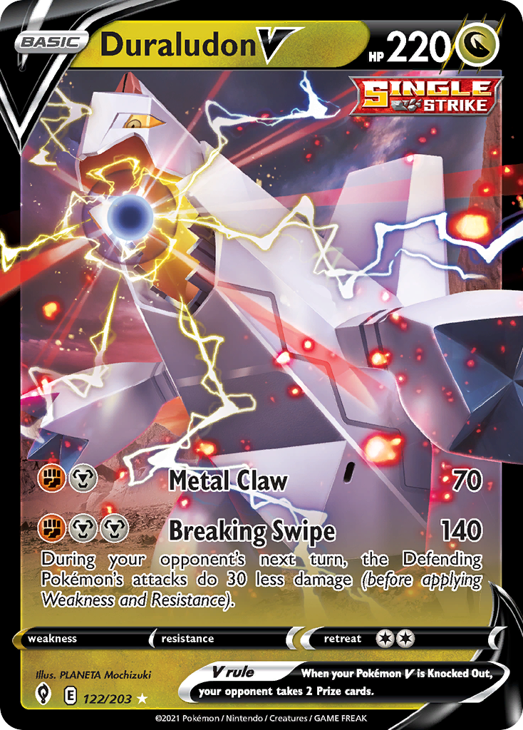 Evolving Skies Duraludon V #122/203