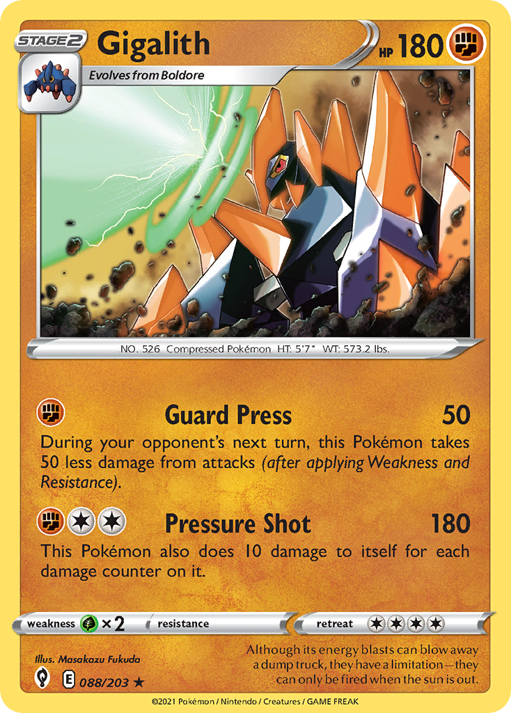 Evolving Skies Gigalith #88/203