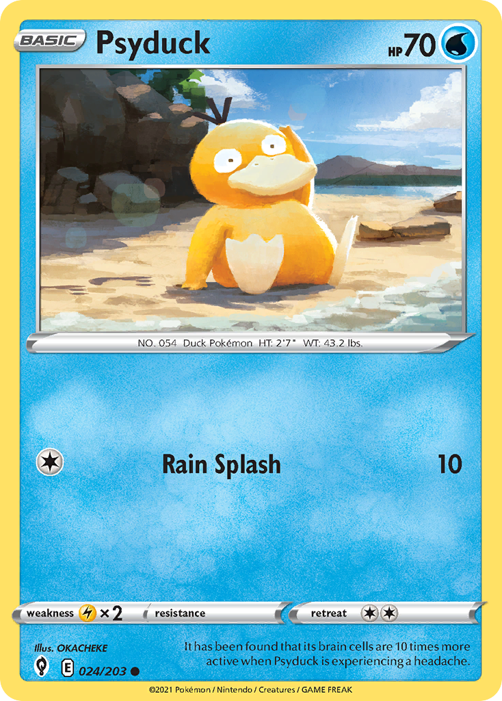 Evolving Skies Psyduck #24/203