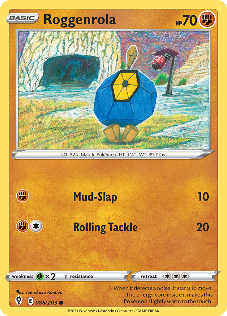 Evolving Skies Roggenrola #86/203