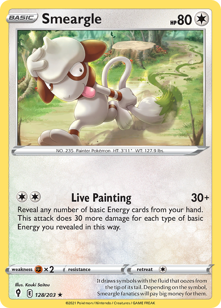 Evolving Skies Smeargle #128/203