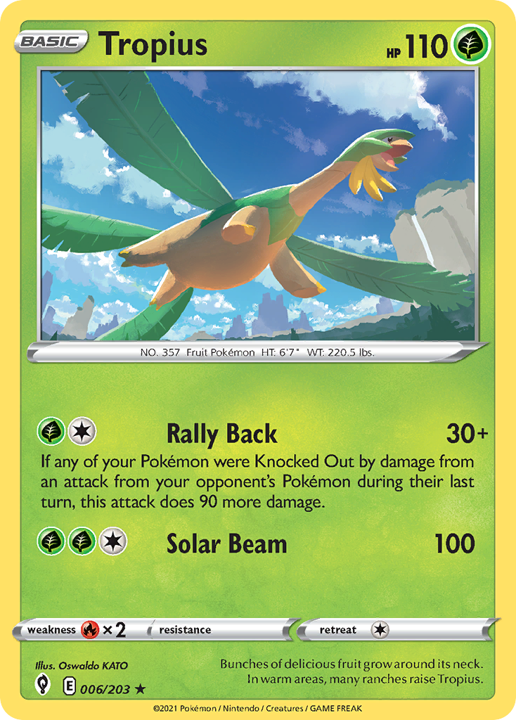Evolving Skies Tropius #6/203