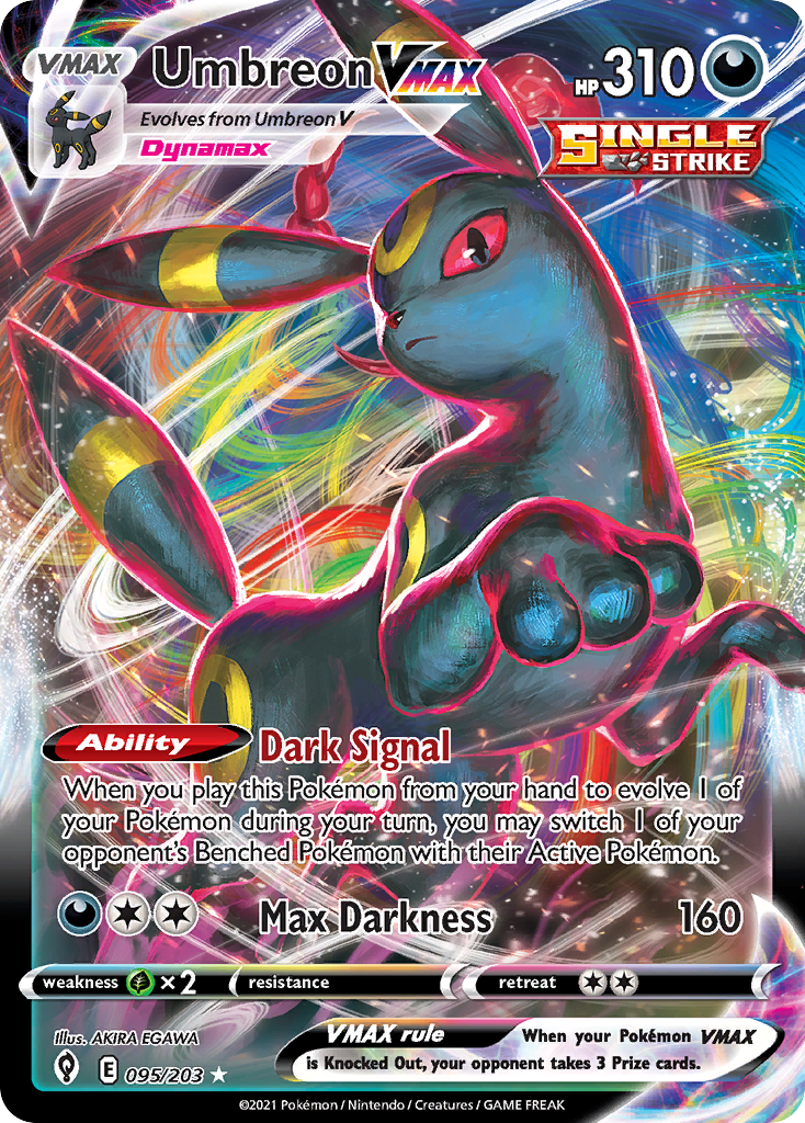 Evolving Skies Umbreon VMAX #95/203