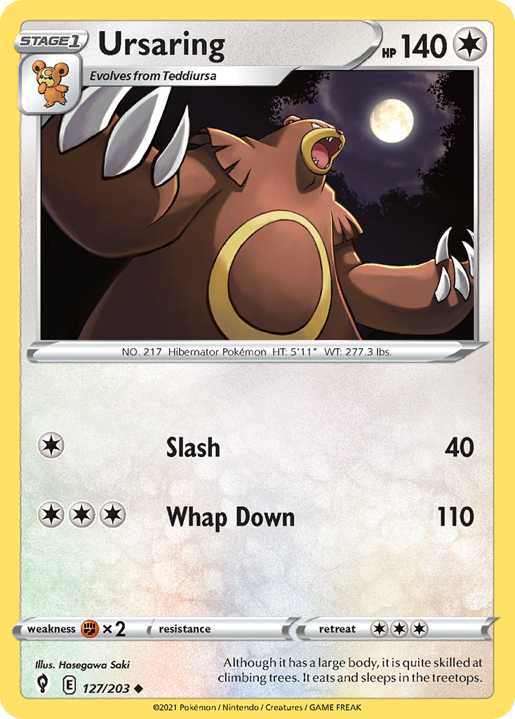 Evolving Skies Ursaring #127/203
