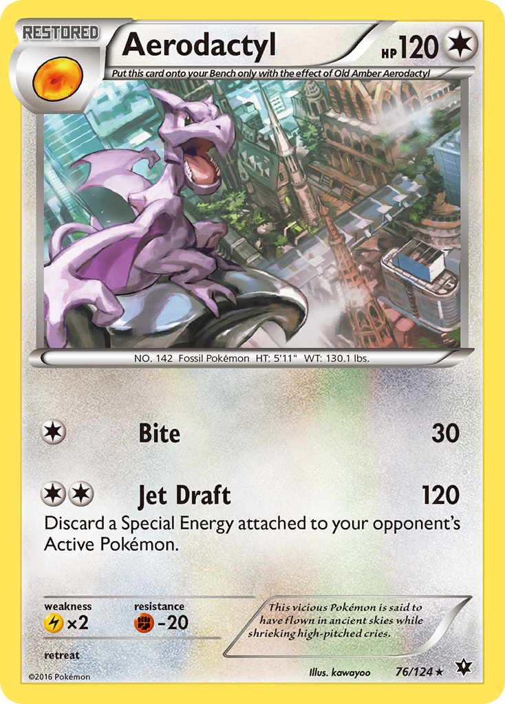 Fates Collide Aerodactyl #76/124