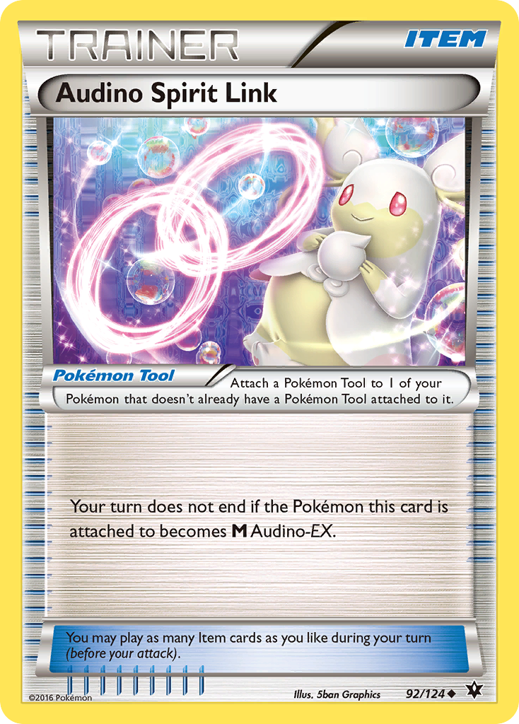 Fates Collide Audino Spirit Link #92/124