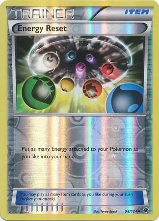 Fates Collide Energy Reset #98/124 reverse holo
