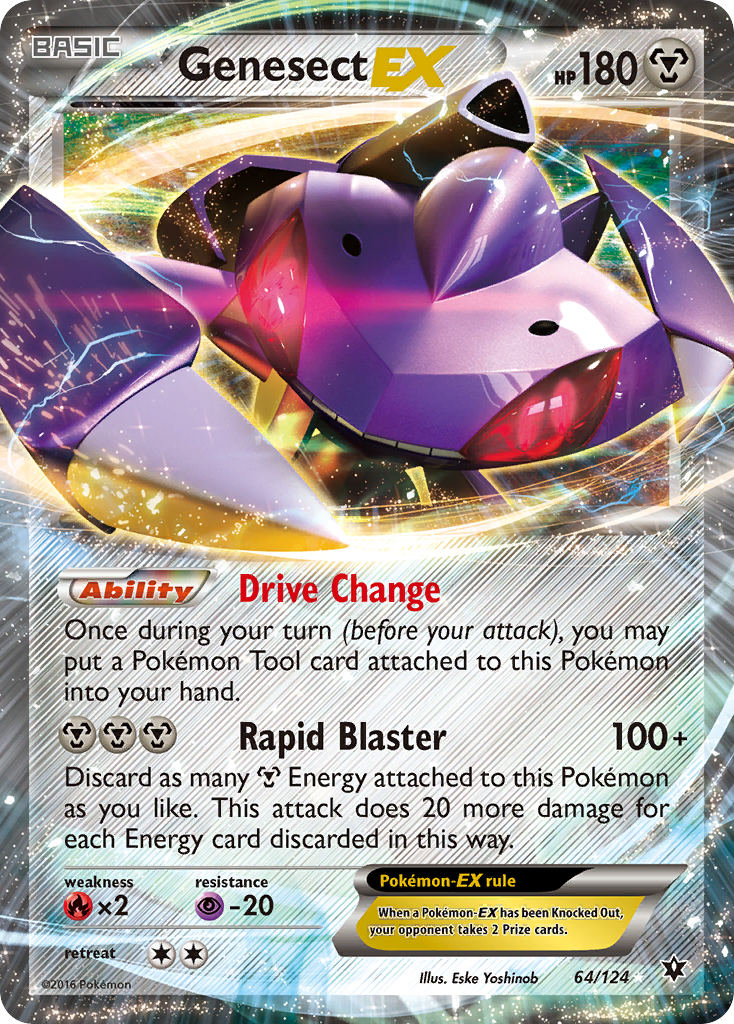 Fates Collide Genesect EX #64/124