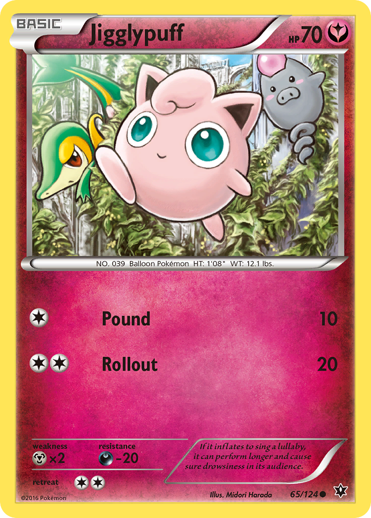Fates Collide Jigglypuff #65/124