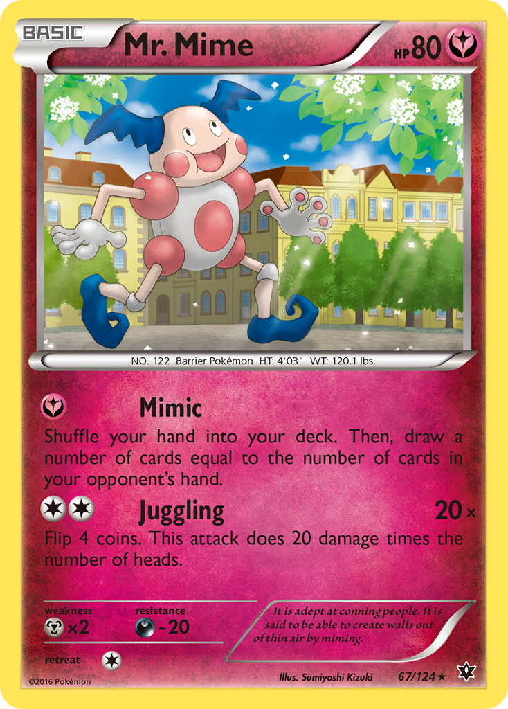 Fates Collide Mr. Mime #67/124