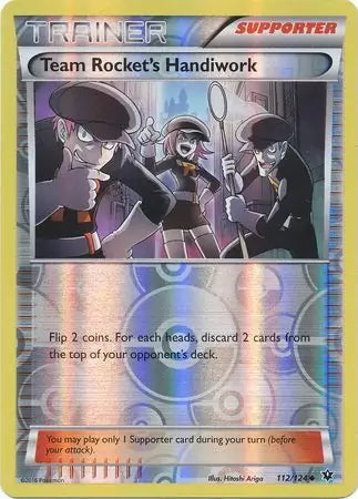Fates Collide Team Rocket's Handiwork #112/124 reverse holo