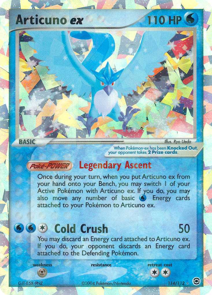 FireRed & LeafGreen Articuno ex #114/112