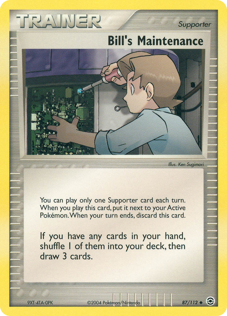 FireRed & LeafGreen Bill’s Maintenance #87/112