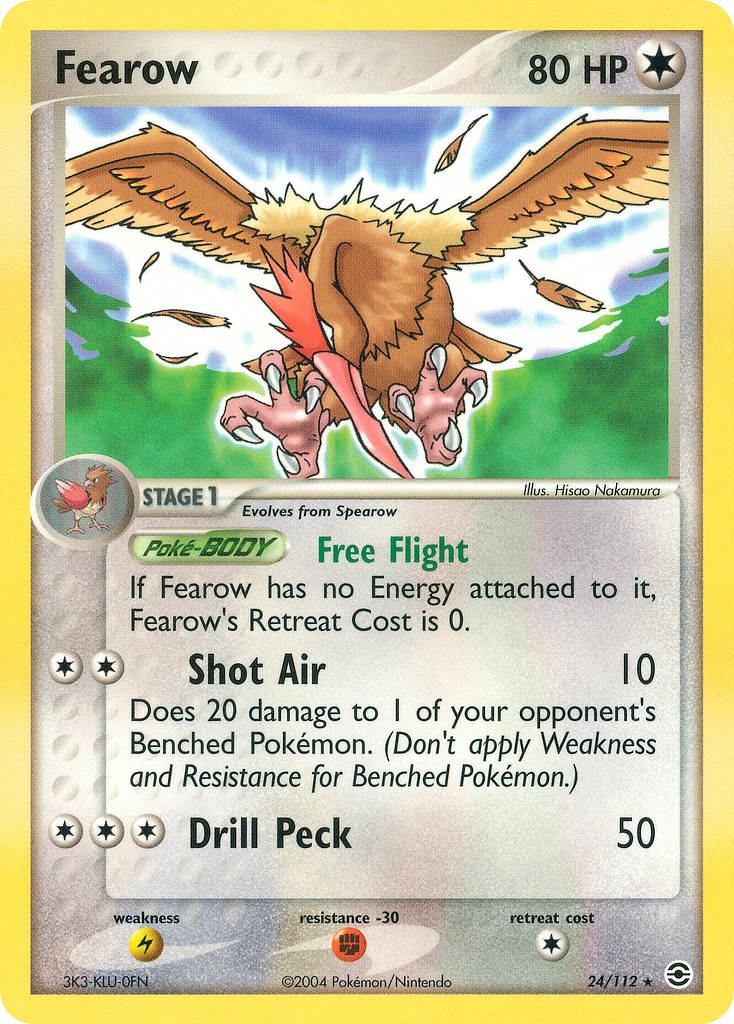 FireRed & LeafGreen Fearow #24/112
