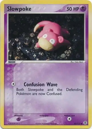 FireRed & LeafGreen Slowpoke #80/112 reverse holo