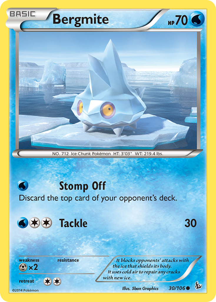 Flashfire Bergmite #30/106