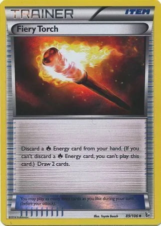 Flashfire Fiery Torch #89/106 Sheen Holo
